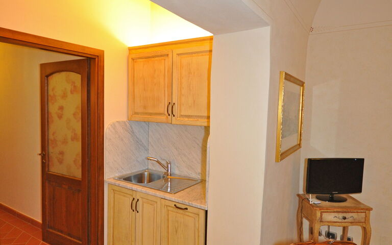 Feriebolig Dante 4: Kjøkken, Lunsjrom, Stue