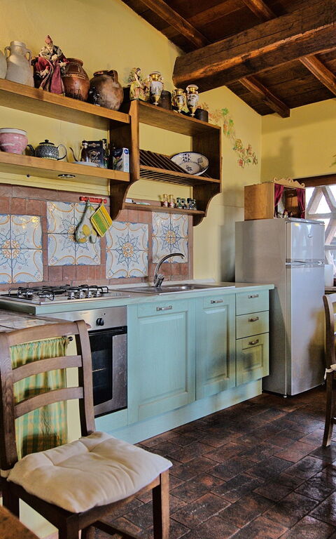 Casa Vania: Kjøkken, Lunsjrom