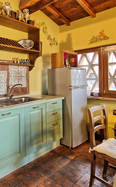 Casa Vania: Kjøkken, Lunsjrom