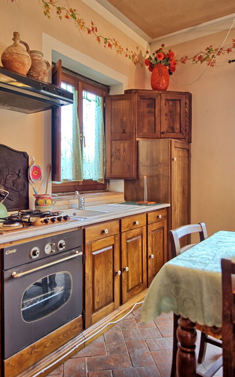 Casa Vania: Kjøkken, Lunsjrom