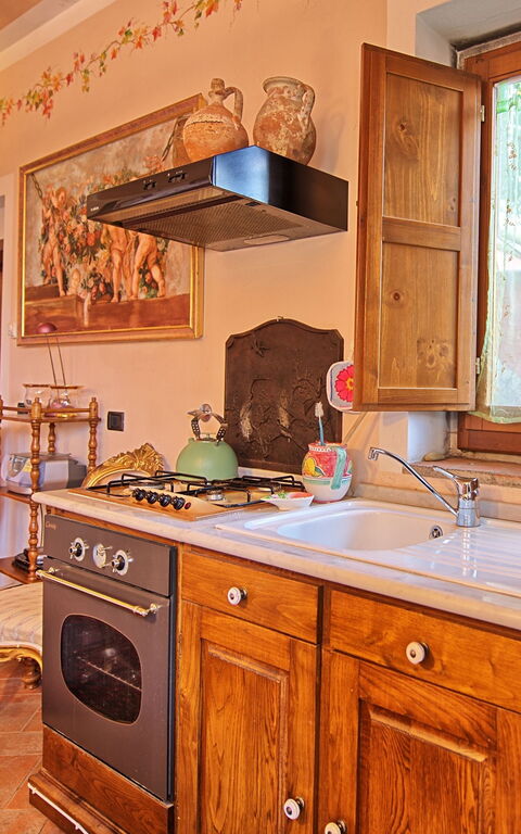 Casa Vania: Kjøkken, Lunsjrom