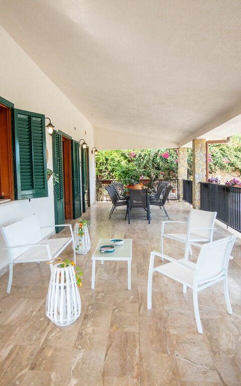 Villa Contrada: Balkong / terrasse / uteplass