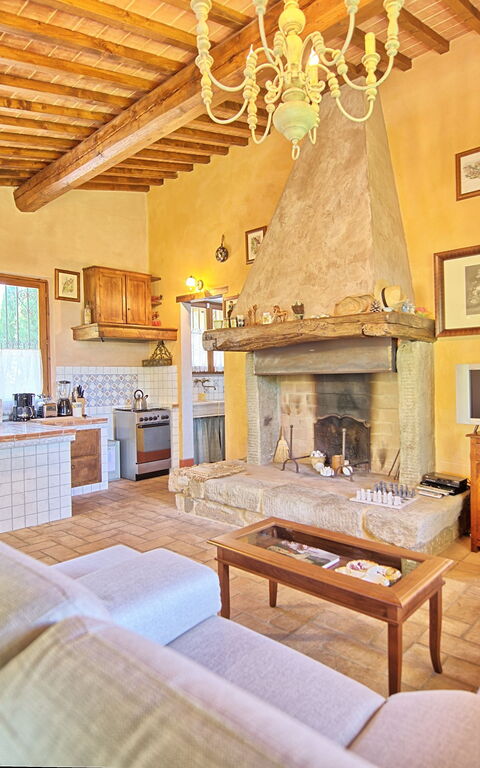 Casa Cipressi: Lunsjrom, Stue