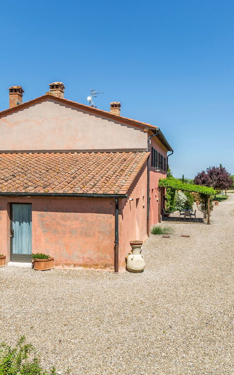 Villa Castiglione: Hage, Utendørs