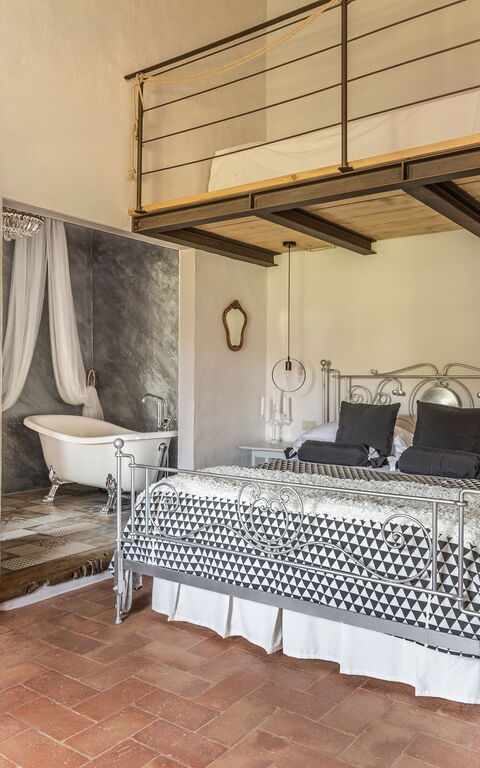 Villa Castiglione: soverom