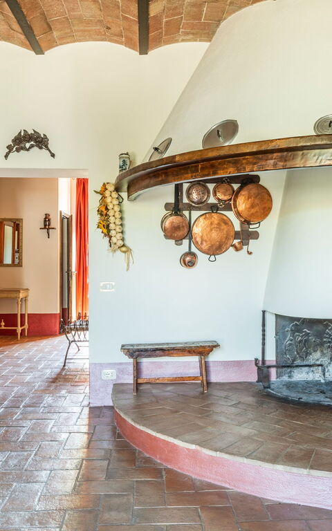 Villa Castiglione: Romdetaljer, Stue