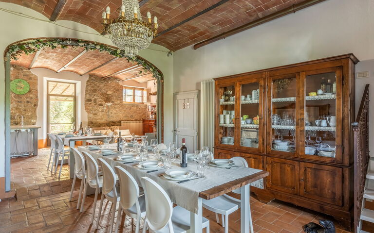 Villa Castiglione: Lunsjrom