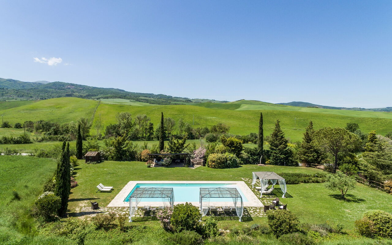Villa Castiglione: basseng, Utendørs, Visningar