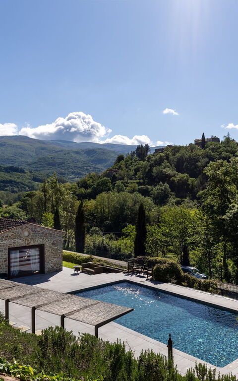 Villa Casentino: basseng