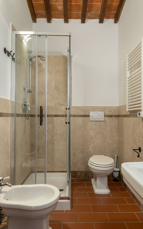 Villa Casentino: Baderom