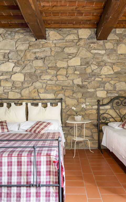 Villa Casentino: soverom