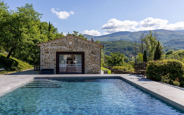 Villa Casentino: basseng