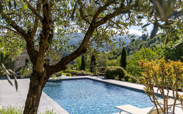 Villa Casentino: basseng