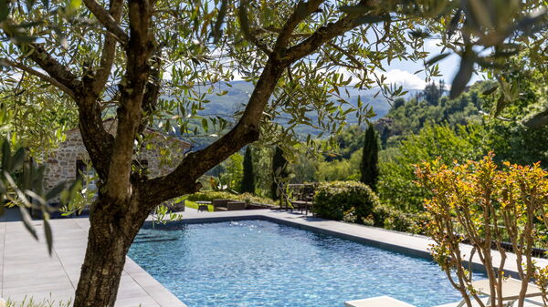 Villa Casentino: basseng