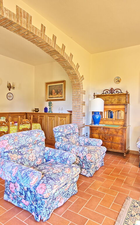 Casale Ambra: Lunsjrom, Stue