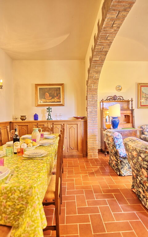 Casale Ambra: Lunsjrom, Stue