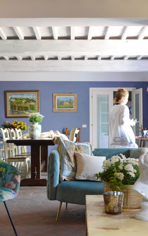 Villa Marginone: Stue