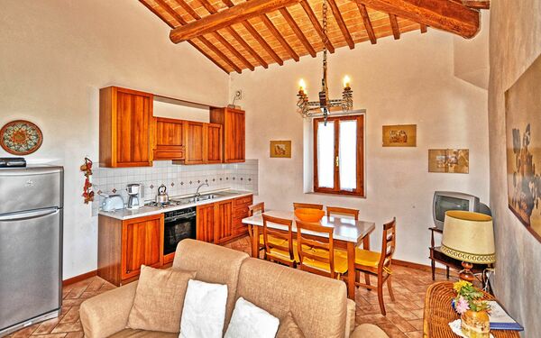 Feriebolig Vittoriana 4: Kjøkken, Lunsjrom, Stue