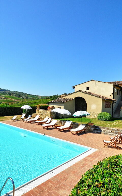 Tenuta: basseng, Eksteriør