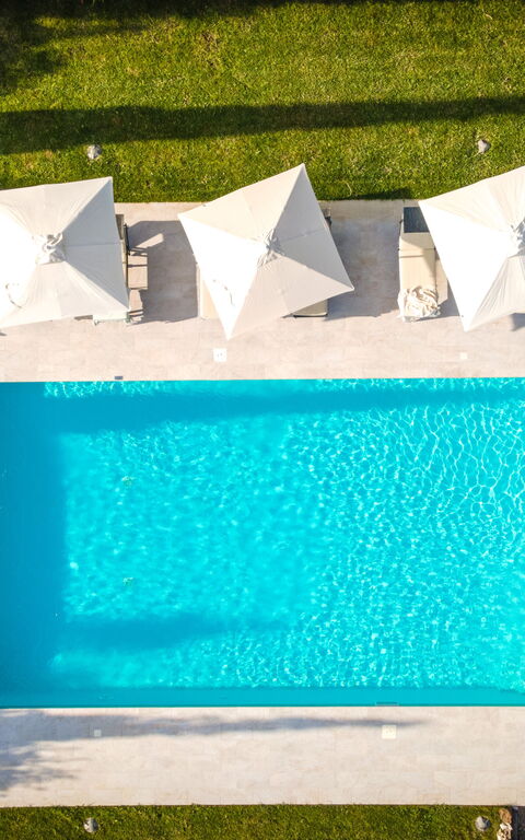 Villa Cassia: basseng, Visningar