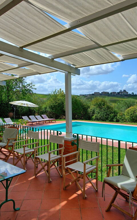 San Carlo: Balkong / terrasse / uteplass, basseng, Hage