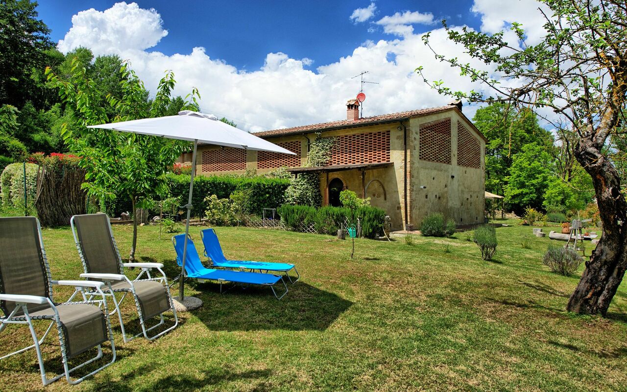 Villa Diletta: Hage