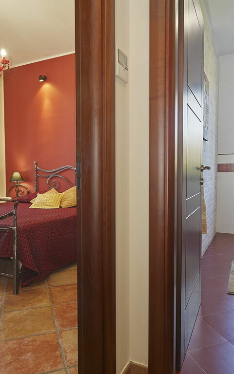 Villa Oasi: Baderom, soverom