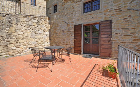 Feriebolig Civetta 3: Balkong / terrasse / uteplass