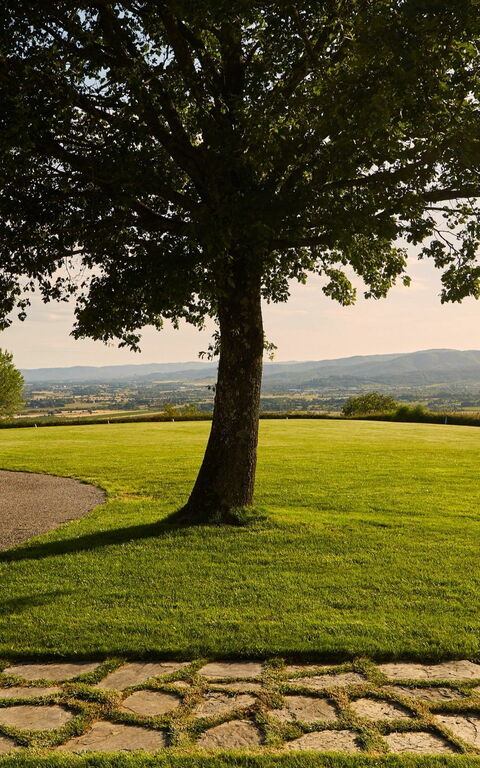 Villa Agazzi: Hage, Visningar