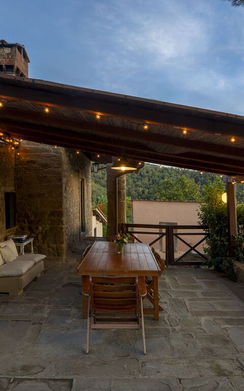 Bigiolo a Melazzano: Balkong / terrasse / uteplass, Utendørs