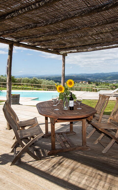 Arturo: Balkong / terrasse / uteplass, basseng, Hage, Utendørs