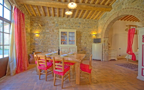 Feriebolig Arturo 2 - Dependance: Lunsjrom, Stue