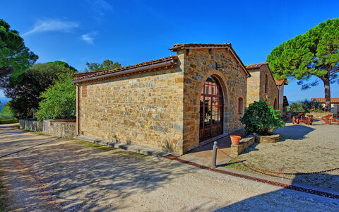 Feriebolig Arturo 2 - Dependance: Balkong / terrasse / uteplass, Eksteriør, Hage