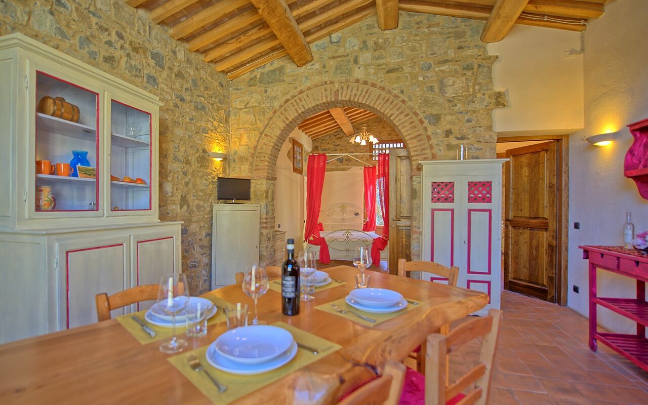 Feriebolig Arturo 2 - Dependance: Lunsjrom, Stue