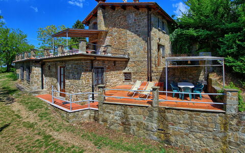 Feriebolig Rondini: Eksteriør, Hage