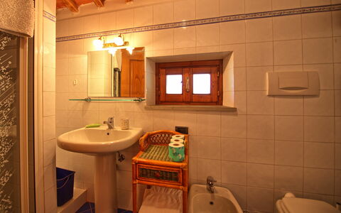 Feriebolig Chiesa: Baderom