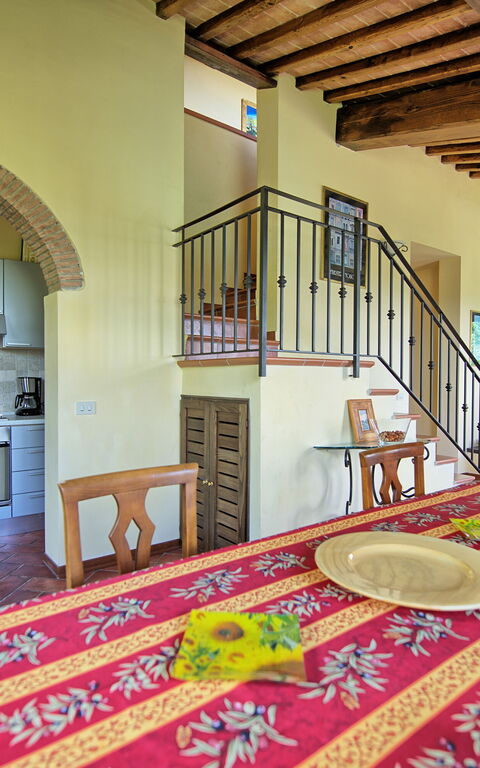 Villa Ulivi: Kjøkken, Lunsjrom