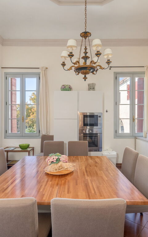 Ca' Marcello: Kjøkken, Lunsjrom