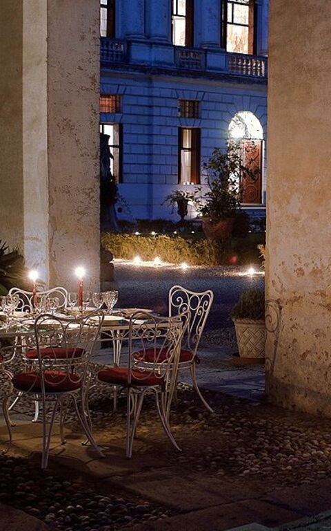 Ca' Marcello: Hage, Utendørs