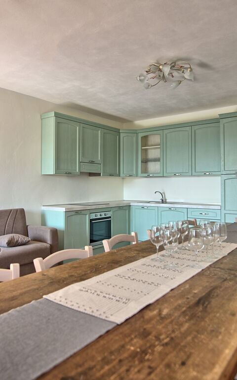 Querciolaia: Kjøkken, Lunsjrom