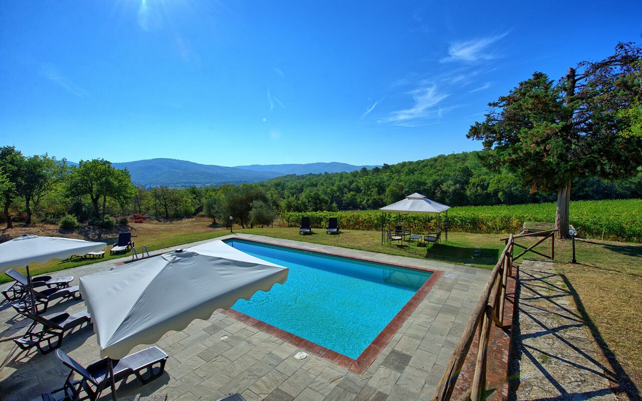 Casavecchia: basseng, Sommer, Visningar