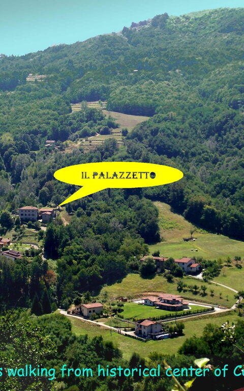 Villa Il Nido: Utendørs, Visningar