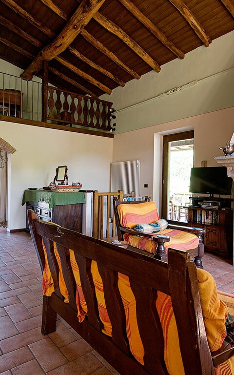 Villa Il Nido: Lunsjrom, Stue