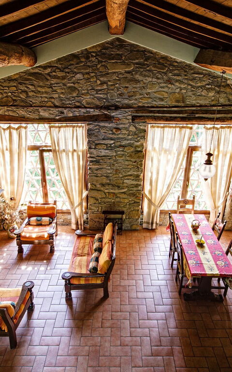 Villa Il Nido: Lunsjrom, Stue