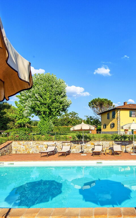 Podere Sant'angelo: basseng, Eksteriør