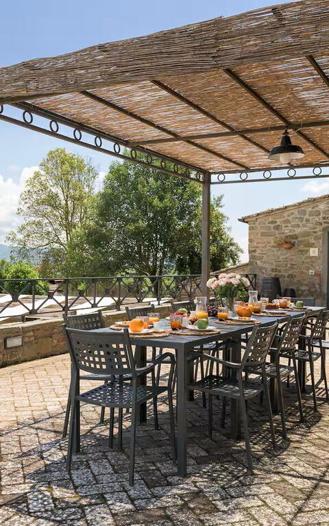 Villa Giare: Balkong / terrasse / uteplass, Utendørs