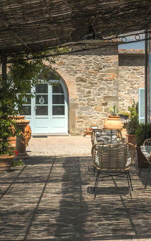 Villa Giare: Balkong / terrasse / uteplass, Eksteriør, Utendørs