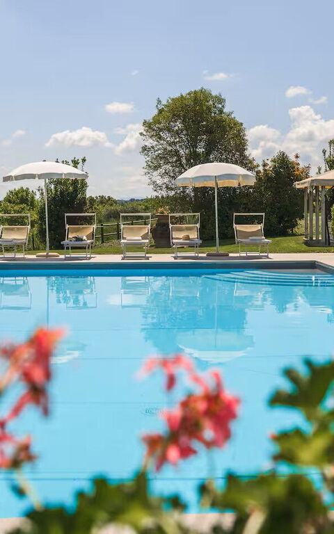 Villa Giare: basseng, Utendørs