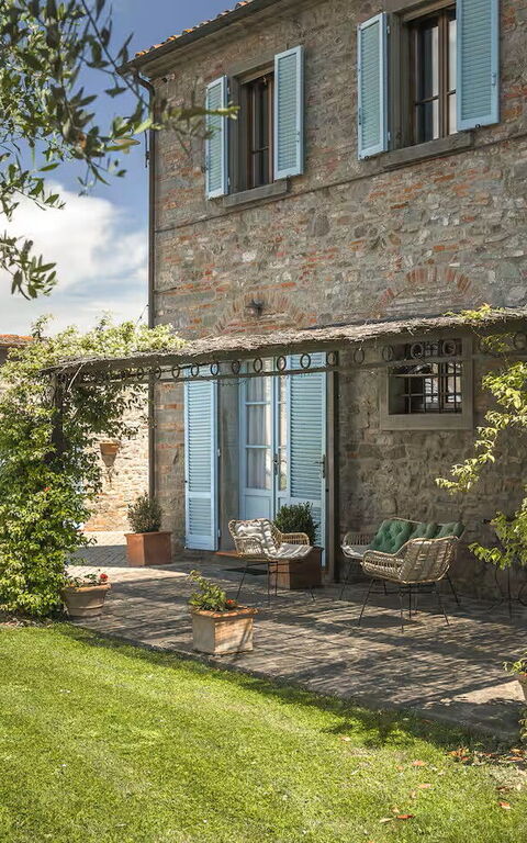 Villa Giare: Balkong / terrasse / uteplass, Eksteriør, Hage, Utendørs