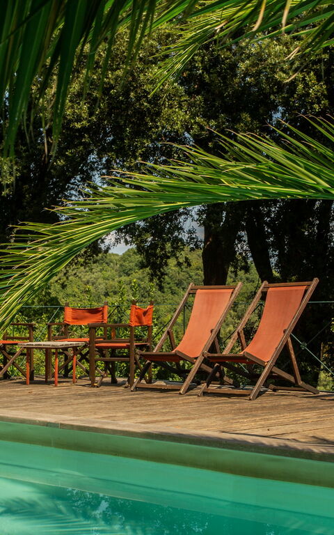 Villa Pedone: basseng, Utendørs